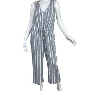 Anthropologie Drew Wide Leg Crop Jumpsuit